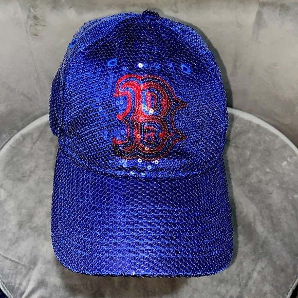 BOSTON RED SOX Victoria's Secret PINK LIMITED EDITION BLING SEQUIN SPARK… - Picture 4 of 10